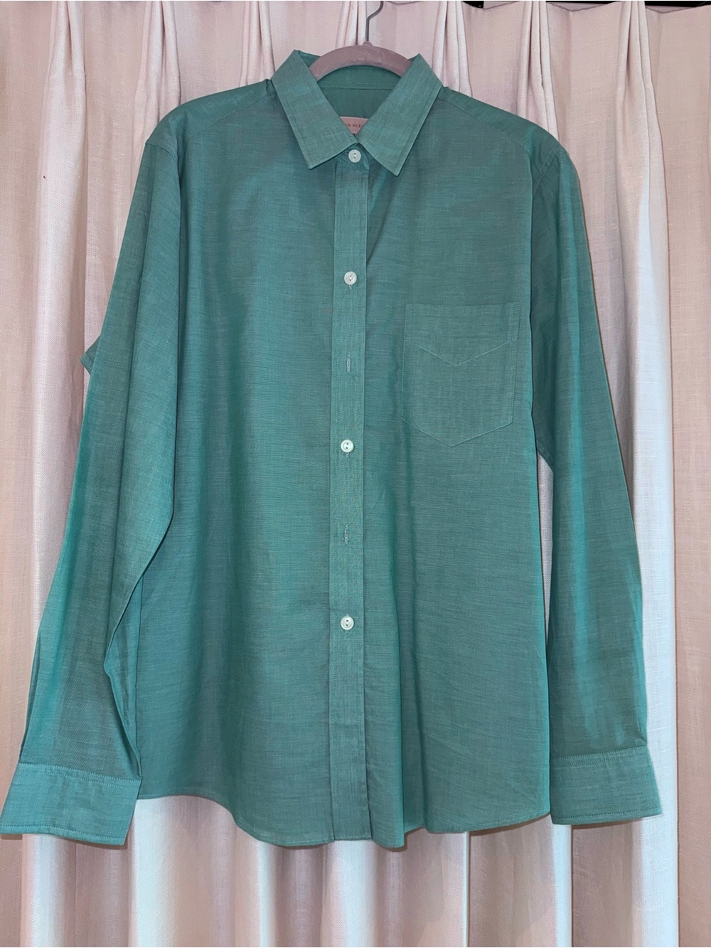 Sarah Alexandra Green Button Down